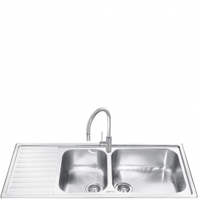 Кухонная мойка SMEG - LG116S-2