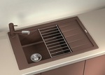 Кухонная мойка FLORENTINA - Липси 780 Р мокко FSm