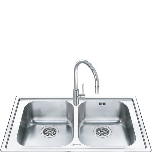 Кухонная мойка SMEG - LL862-2