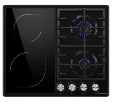 Комбинированная варочная панель MAUNFELD EEHE.642VC.3CB/KG