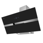 Кухонная вытяжка MAUNFELD Mersey 90 черный\вставка сатин