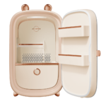 Мини-холодильник для косметики MAUNFELD MFF43W