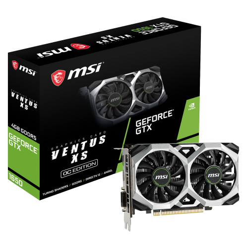 Видеокарта MSI - GTX 1650 Ventus XS OC