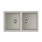 Кухонная мойка OMOIKIRI - TEDORI 86 2 WH TETOGRANIT белый 4993927