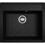 Кухонная мойка DR GANS - Ника 570 черный СМс