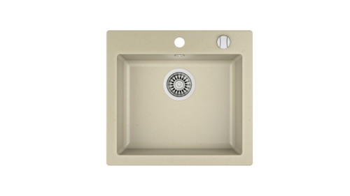 Кухонная мойка TEKA - Clivo 50 S-TQ Topaz Beige топаз
