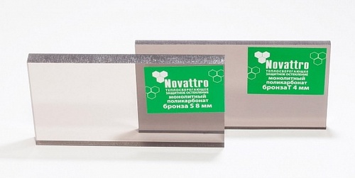 Поликарбонат Novattro - mn801 Монолитный (ID:TL00707)