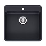 Кухонная мойка REGINOX - Ohio 50x40 tapwing jet black