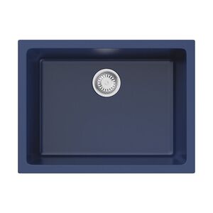 Кухонная мойка OMOIKIRI - OKINOSHIMA 61 U I IB MATT NATCERAMIC INDIGO BLUE матовый 4993049