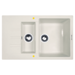 Кухонная мойка ZIGMUND-SHTAIN  - RECHTECK-775.2,-индийская-ваниль-