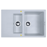 Кухонная мойка ZIGMUND-SHTAIN  - RECHTECK-775.2,-млечный-путь-