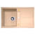Кухонная мойка гранит ZIGMUND & SHTAIN - RECHTECK 780, топлёное молоко
