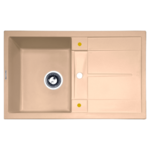 Кухонная мойка ZIGMUND-SHTAIN  - RECHTECK-780,-топлёное-молоко