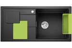 Кухонная мойка BLANCO - SITY XL 6 S антрацит аксессуары киви (525060)