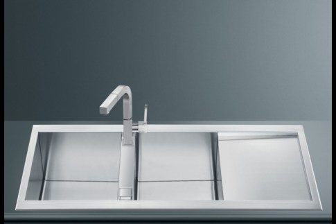 Кухонная мойка SMEG - LQR116-2