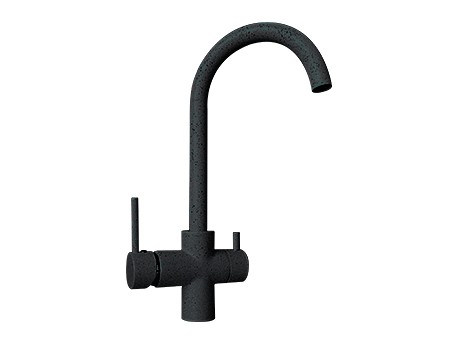 Кухонный смеситель GRAN-STONE - GS 4305 308 черный