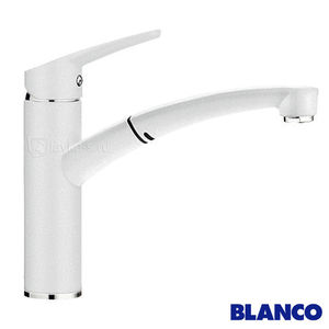 Гранитный кухонный смеситель BLANCO - Nea - S белый (520300)