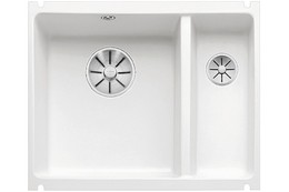 Кухонная мойка BLANCO - SUBLINE 350-150-U керамика глянцевый белый (523741)