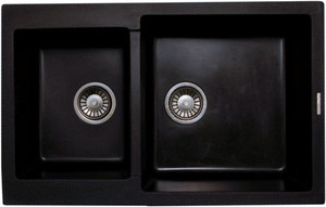 Кухонная мойка LAVA - D.3 BASALT черный