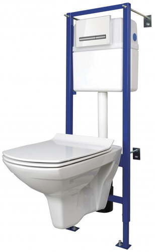 Инсталляция в комплекте - Cersanit - S-SET-CARC LPRO S-DL Pi-W