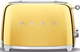 Тостер на 2 ломтика золото SMEG - TSF01GOEU