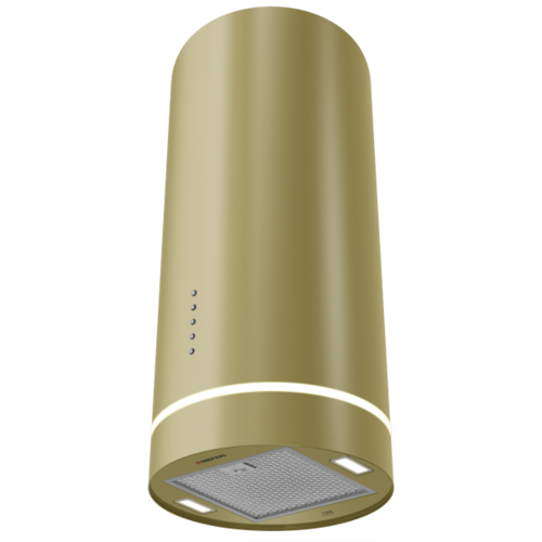 Вытяжка MEFERI - TUBE35GOLD COMFORT горчично-золотой