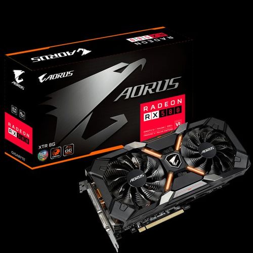 Видеокарта GIGABYTE - RX 580 Aorus