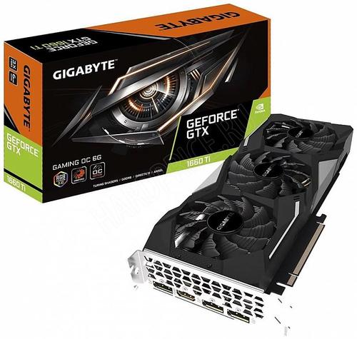 Видеокарта GIGABYTE - GTX 1660Ti Gaming OC