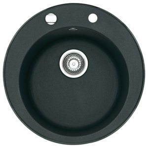 Гранитная кухонная мойка FRANKE - ROG 610-41 3.5" вент  графит (114.0175.158)