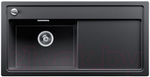 Кухонная мойка BLANCO - ZENAR XL 6 S чаша слева черный (526057)